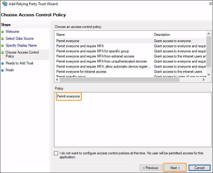 Configuring SAML For Active Directory Federation Services | Zscaler