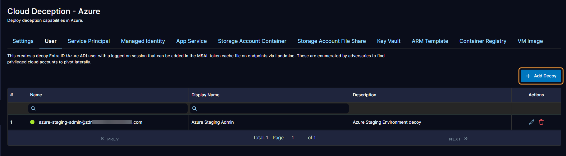 Creating a VM Image Decoy in Azure Zscaler