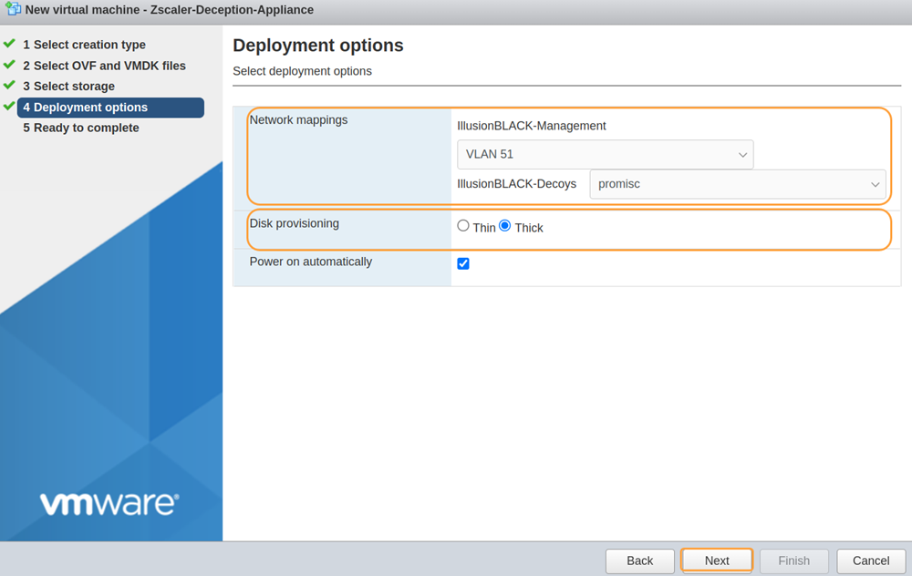 VMwareプラットフォーム用Decoy Connector展開ガイド | Zscaler