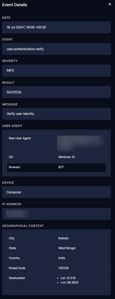 Viewing Active Directory User Account Details | Zscaler