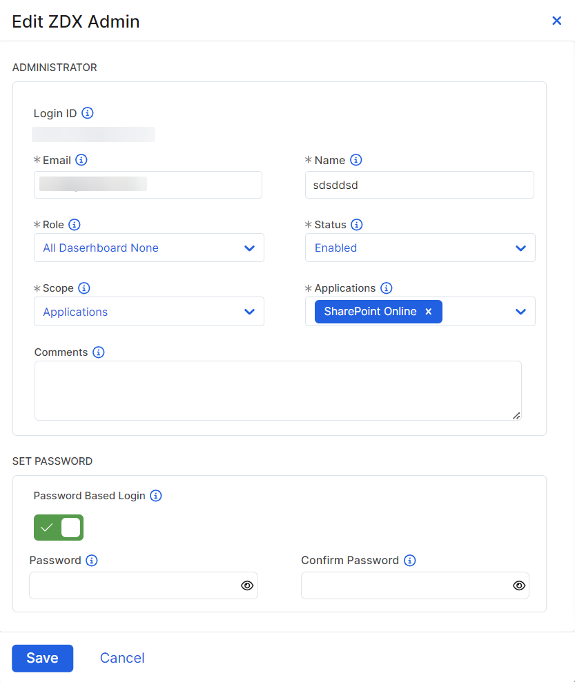 ZDX管理者の管理 | Zscaler