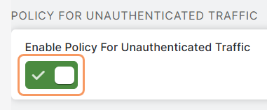Configuring Policies for Unauthenticated Traffic | Zscaler