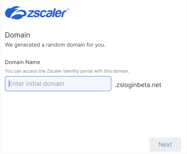 Zscalerアカウントのセットアップ | Zscaler