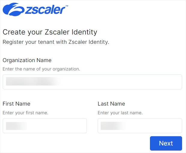 Zscalerアカウントのセットアップ | Zscaler
