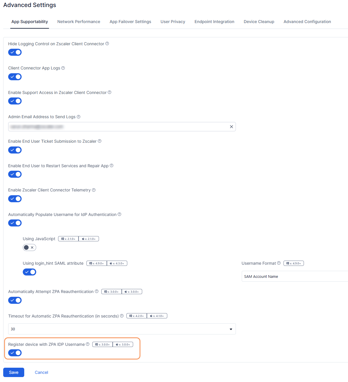 Registering Devices with the ZPA IdP Username | Zscaler