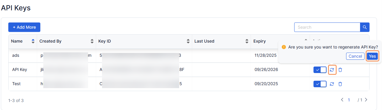 Managing Workflow Automation API Keys | Zscaler