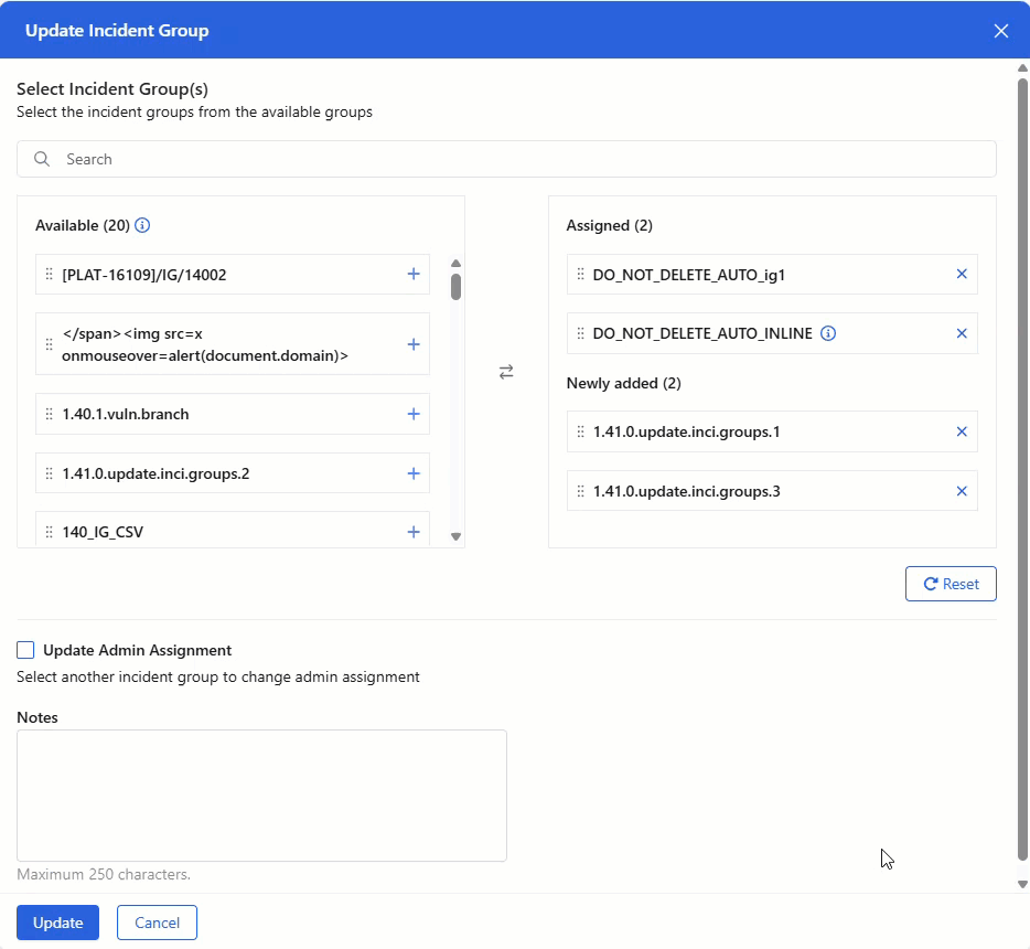インシデントの詳細の表示と管理 | Zscaler
