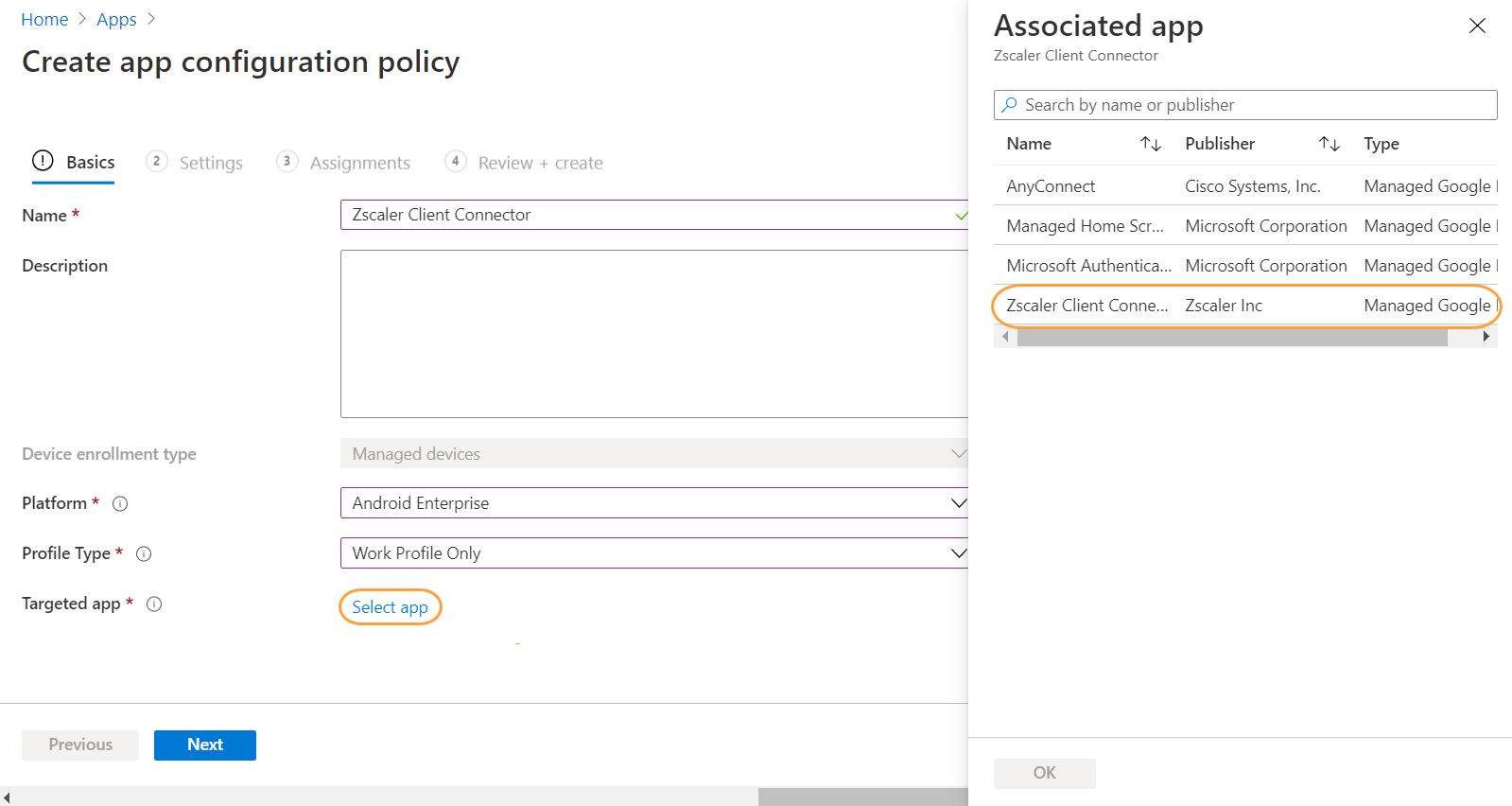 Deploying Zscaler Client Connector with Microsoft Intune for Android ...