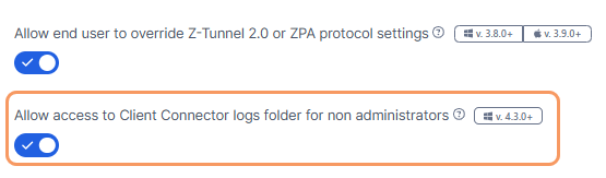 Allowing Non-Administrator Users Access to Zscaler Client