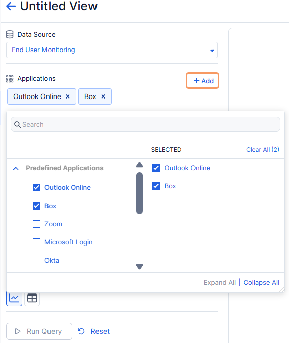 Data Explorerビューの構成 | Zscaler