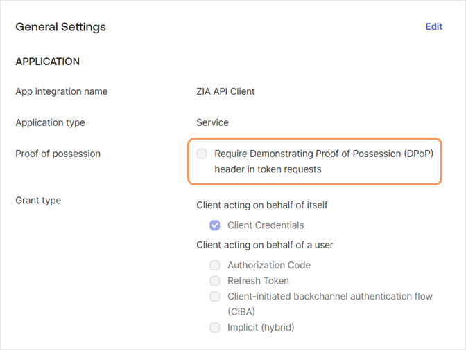 OktaのOAuth 2.0構成ガイド | Zscaler