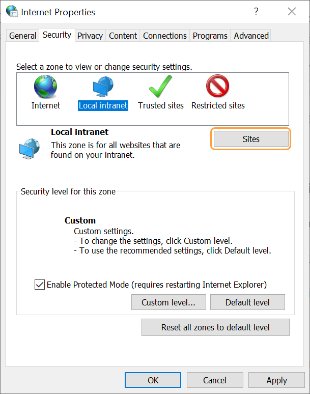 Edge Browser Time Zone Settings