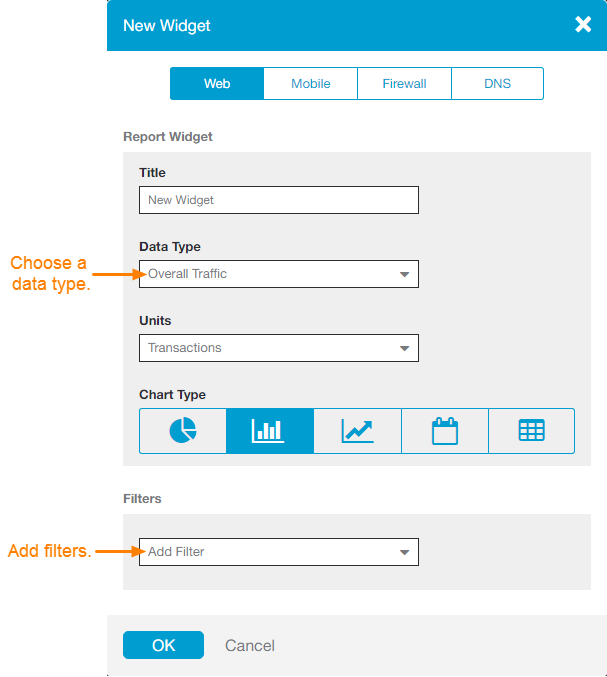 Web Data Types and Filters | Zscaler
