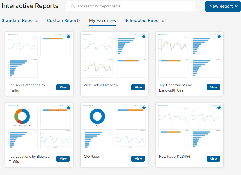 View Reports