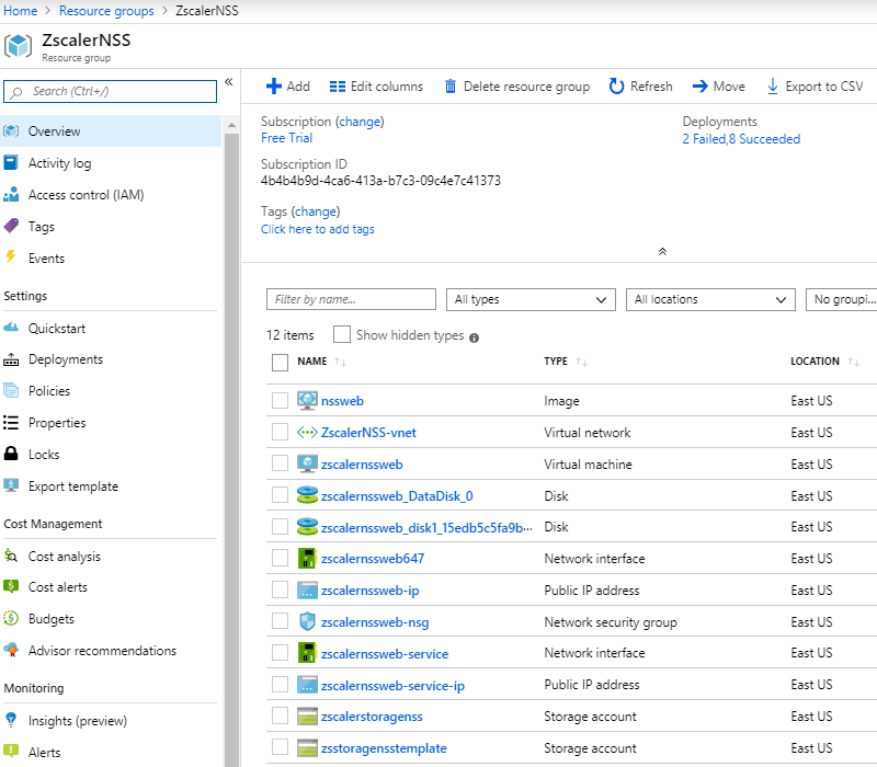 NSS Deployment Guide For Microsoft Azure | Zscaler