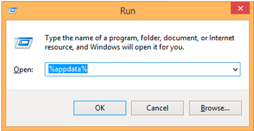Screenshot of Windows Run prompt