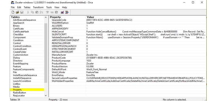 Customizing The Zscaler App With Install Options (MSI) | Zscaler