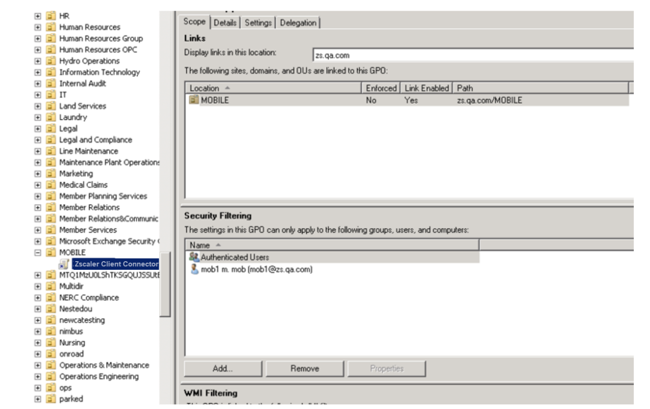 Deploying Zscaler Client Connector With Active Directory For Windows Zscaler - gpo map update 3 roblox