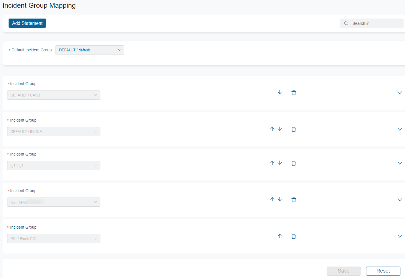 Managing Incident Group Mappings | Zscaler