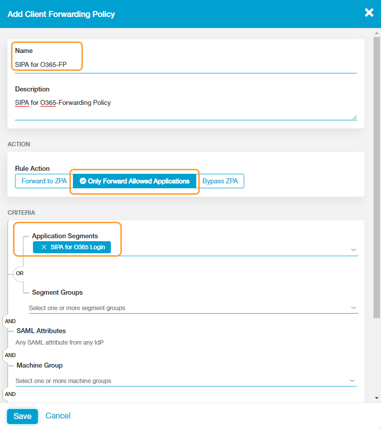 Zscaler- Source IP Anchoring [SIPA] 