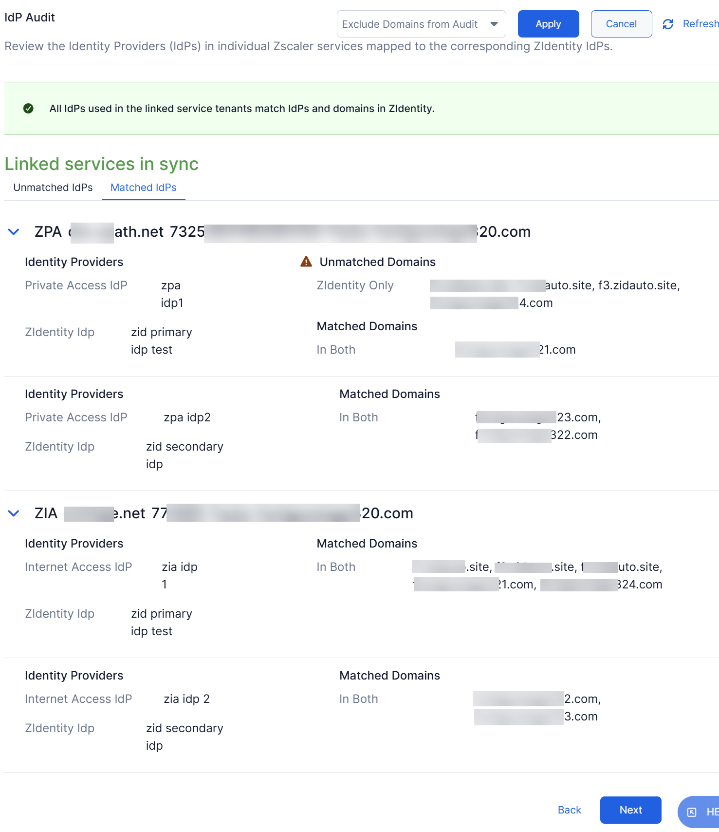 しぃ様確認ページ エンド ユーザーの認証サービスへの移行 | Zscaler