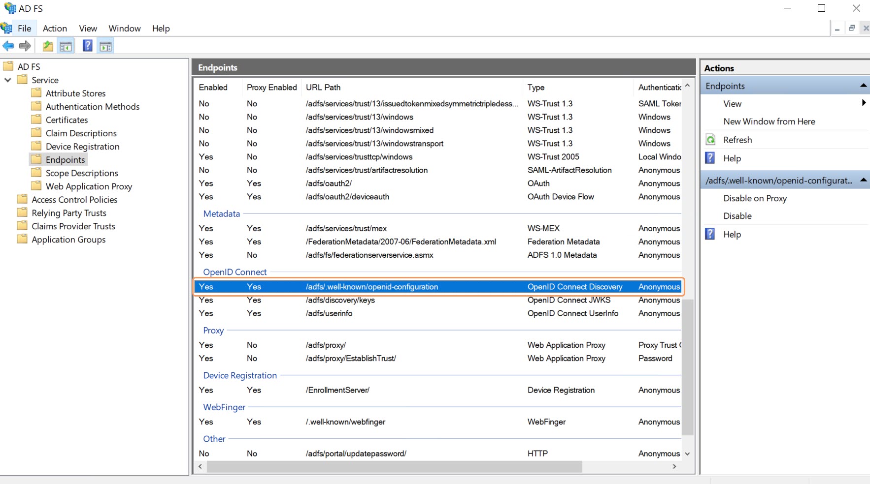 Configuring Microsoft AD FS as an External IdP | Zscaler