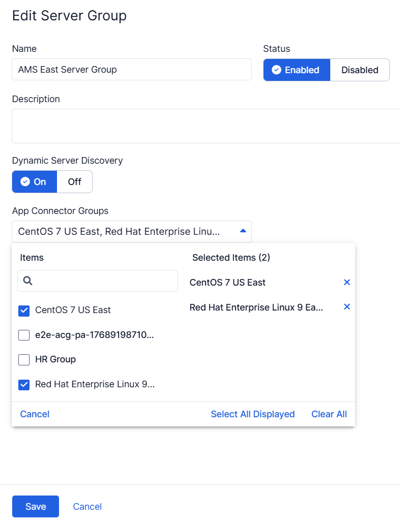 Linux用App Connector展開ガイド | Zscaler