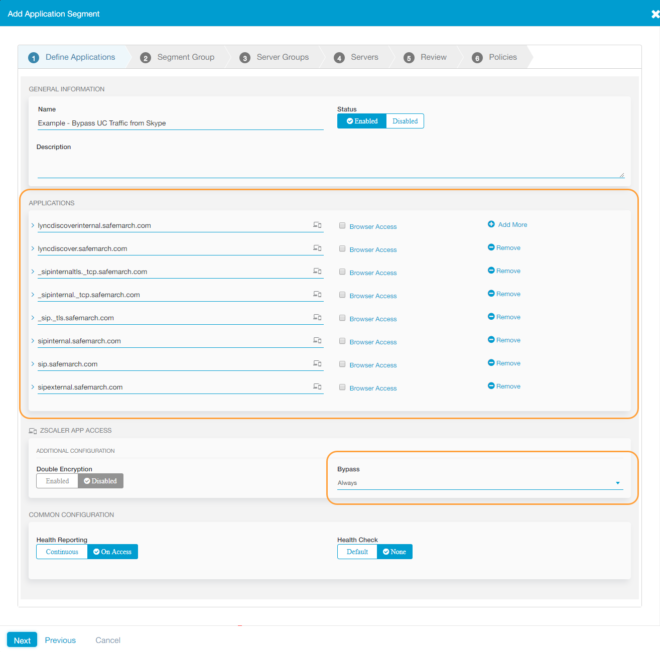 Bypassing Unified Communications Traffic Zscaler