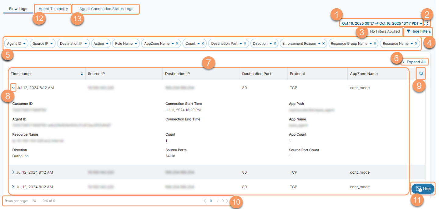 フロー ログについて | Zscaler