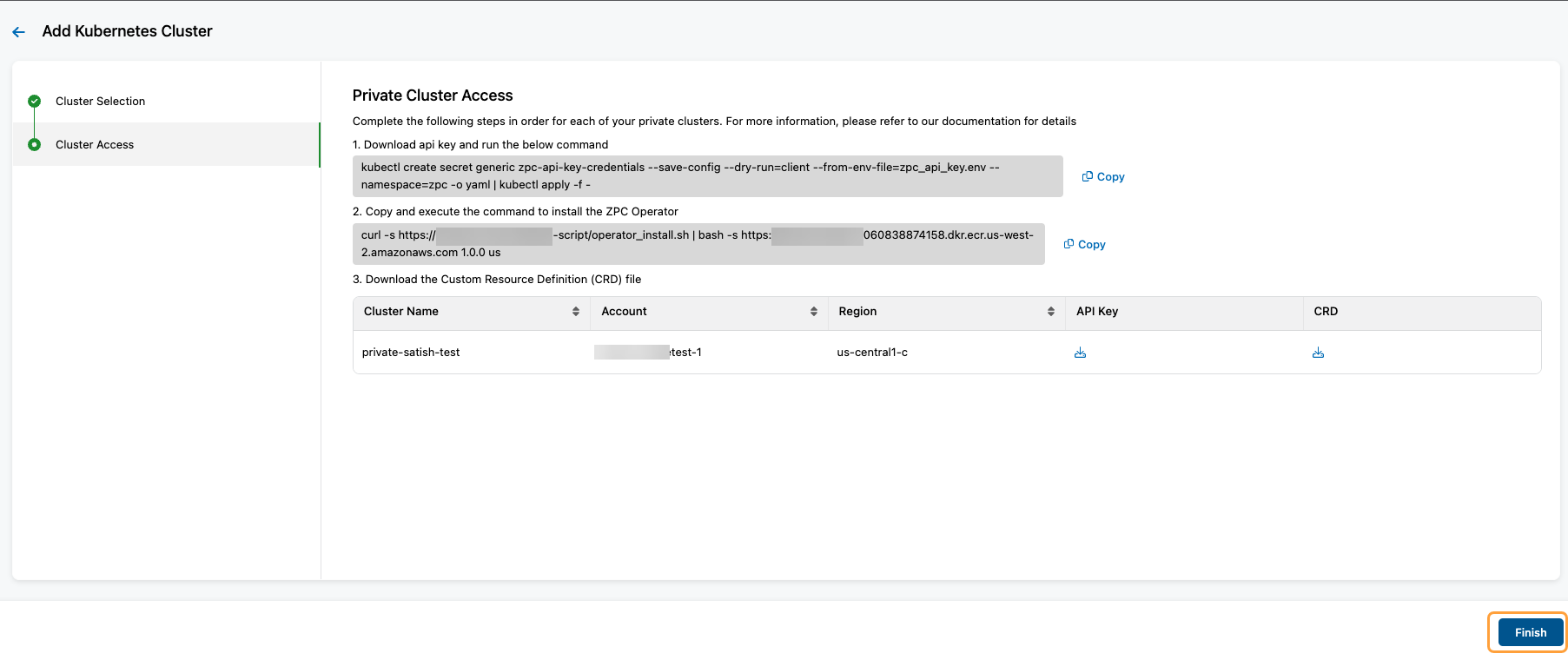 Onboarding a Private Google Engine Cluster Zscaler