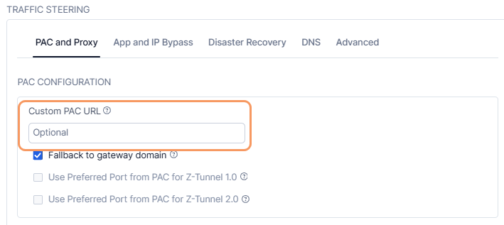 Zscaler Client ConnectorのバイパスによるIDフェデレーションURLへの