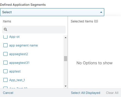 Configuring Recommended Application Segment Settings | Zscaler